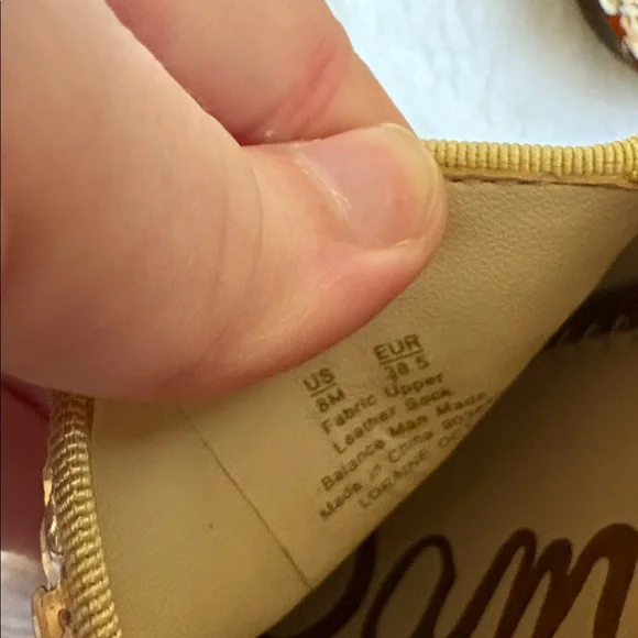 NEW In Box Sam Edelman Gold Loraine Octane Sequined Loafers In Size 8M - Picture 11 of 14